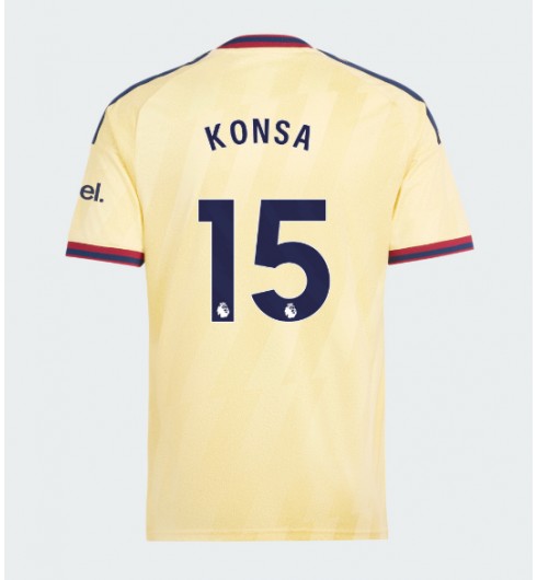Arsenal Ezri Konsa #15 Alternativní Dres 2026-27 Krátký Rukáv Arsenal Ezri Konsa #15 Alternativní Dres 2026-27 Krátký Rukáv